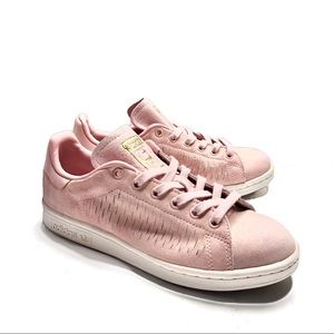 Adidas Original Stan Smith Pink Suede Sneakers